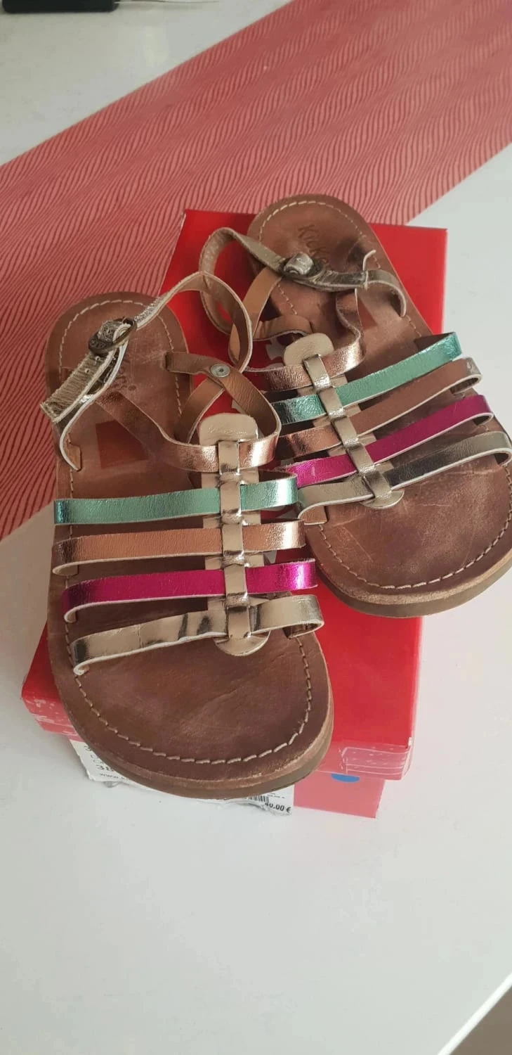 KICKERS open-toe sandals size 38 – photo 2